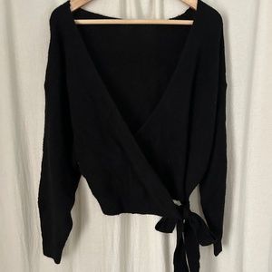 H&M Wrap Sweater